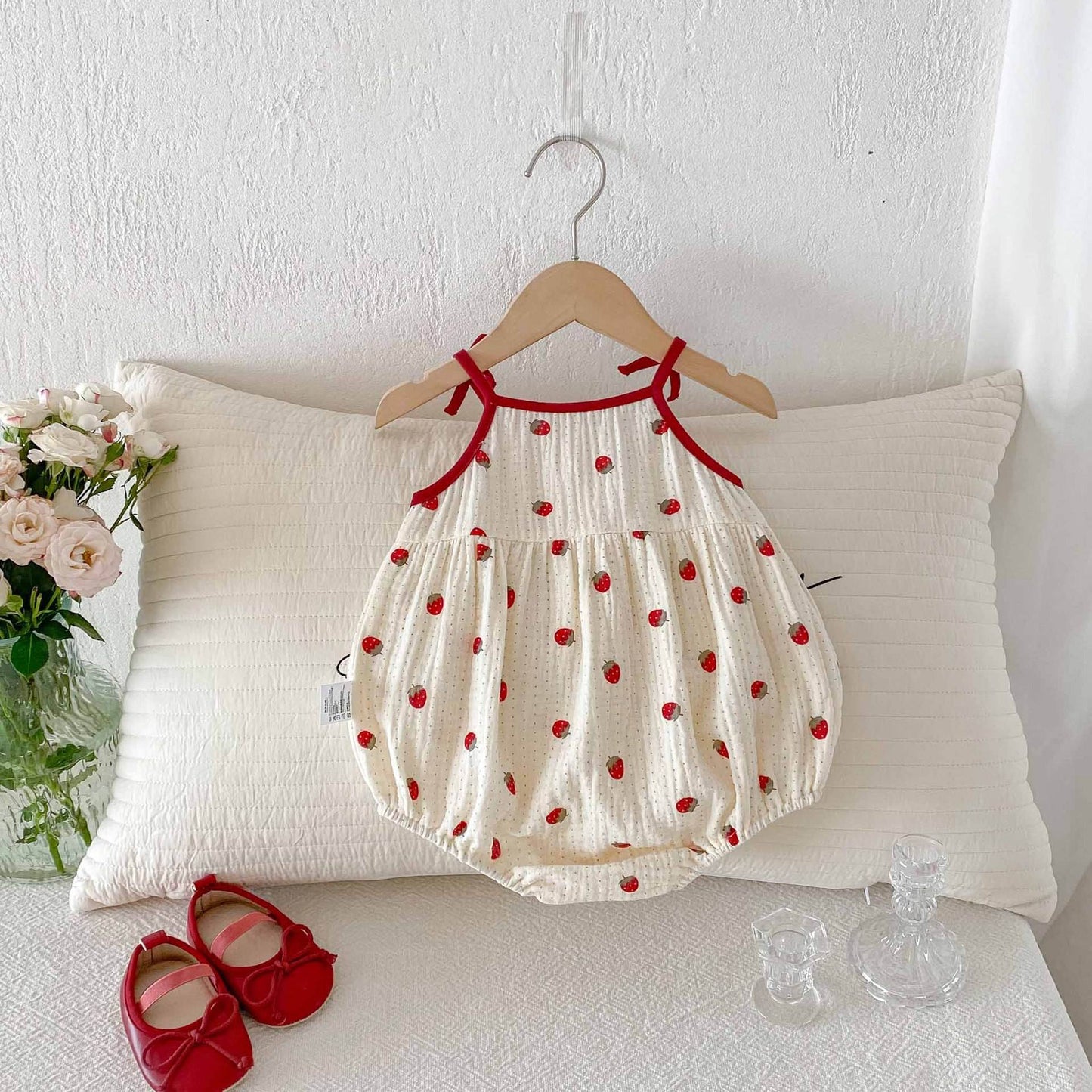 Sweet Strawberry Delight Romper